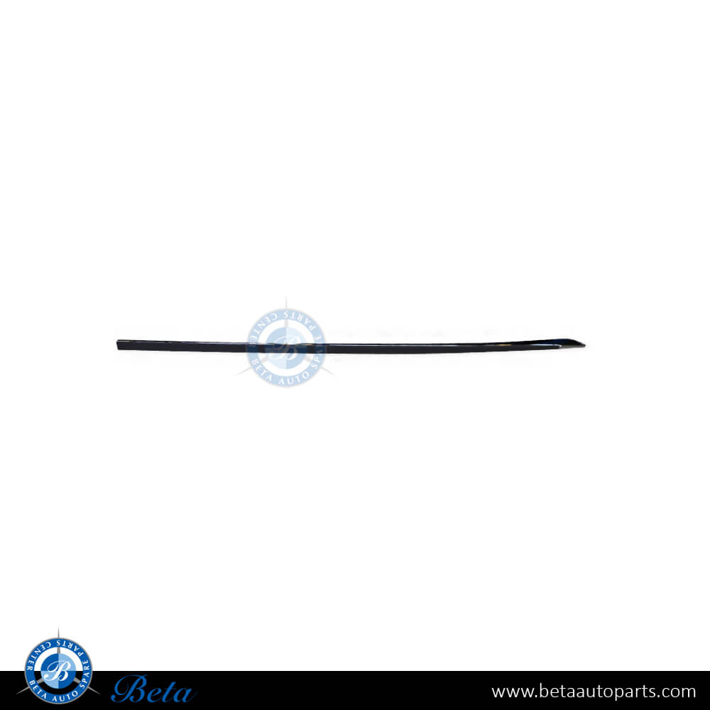 Left Side Rear Door Chrome moulding for Mercedes S-Class W222 2018-2020 models, Part Number 2226908701 Left Side Rear Door Chrome moulding for Mercedes S-Class W222 2018-2020 models, Part Number 2226908701